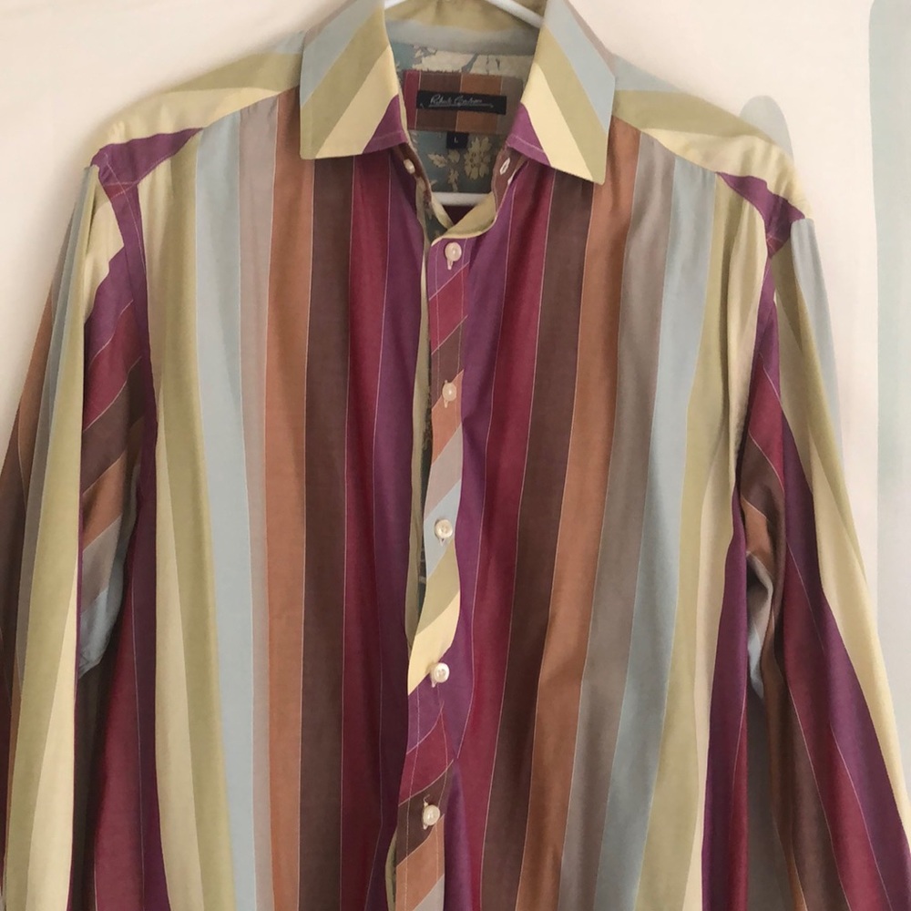 Robert Graham striped button down